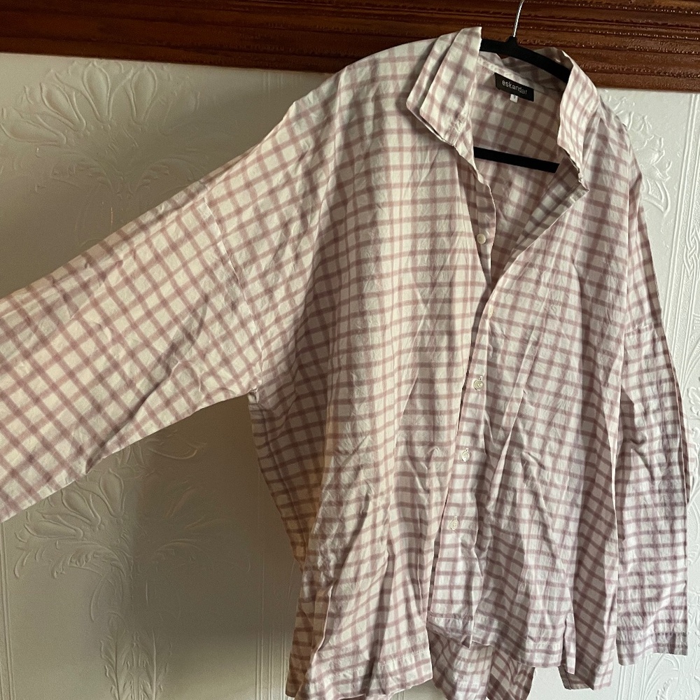 Eskandar Plaid Button up